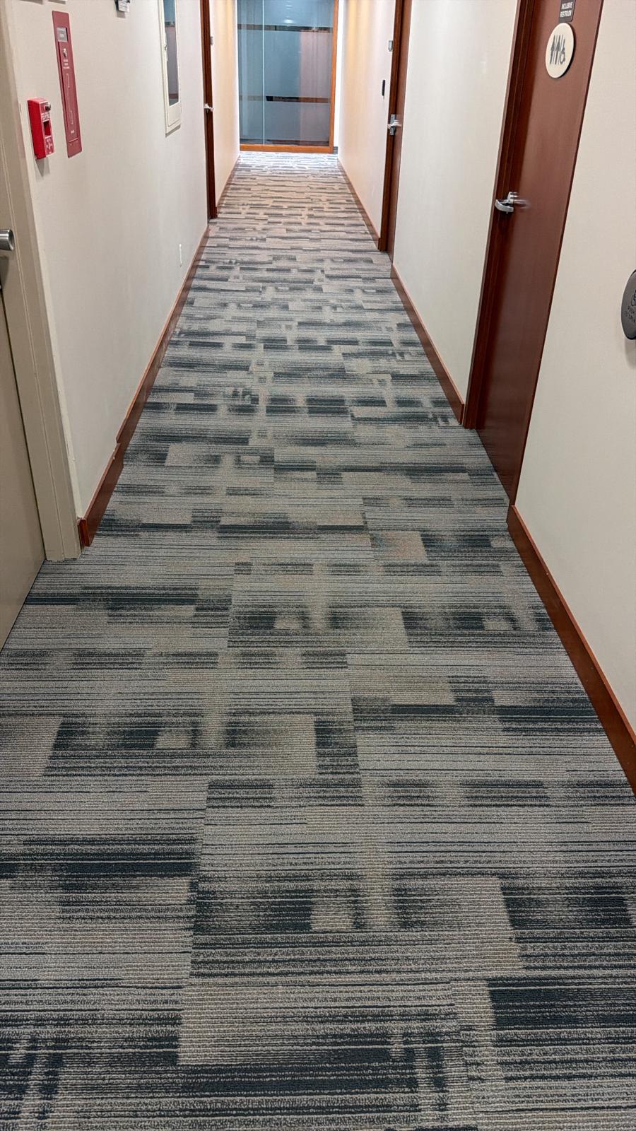 Commercial Carpet Installation - After